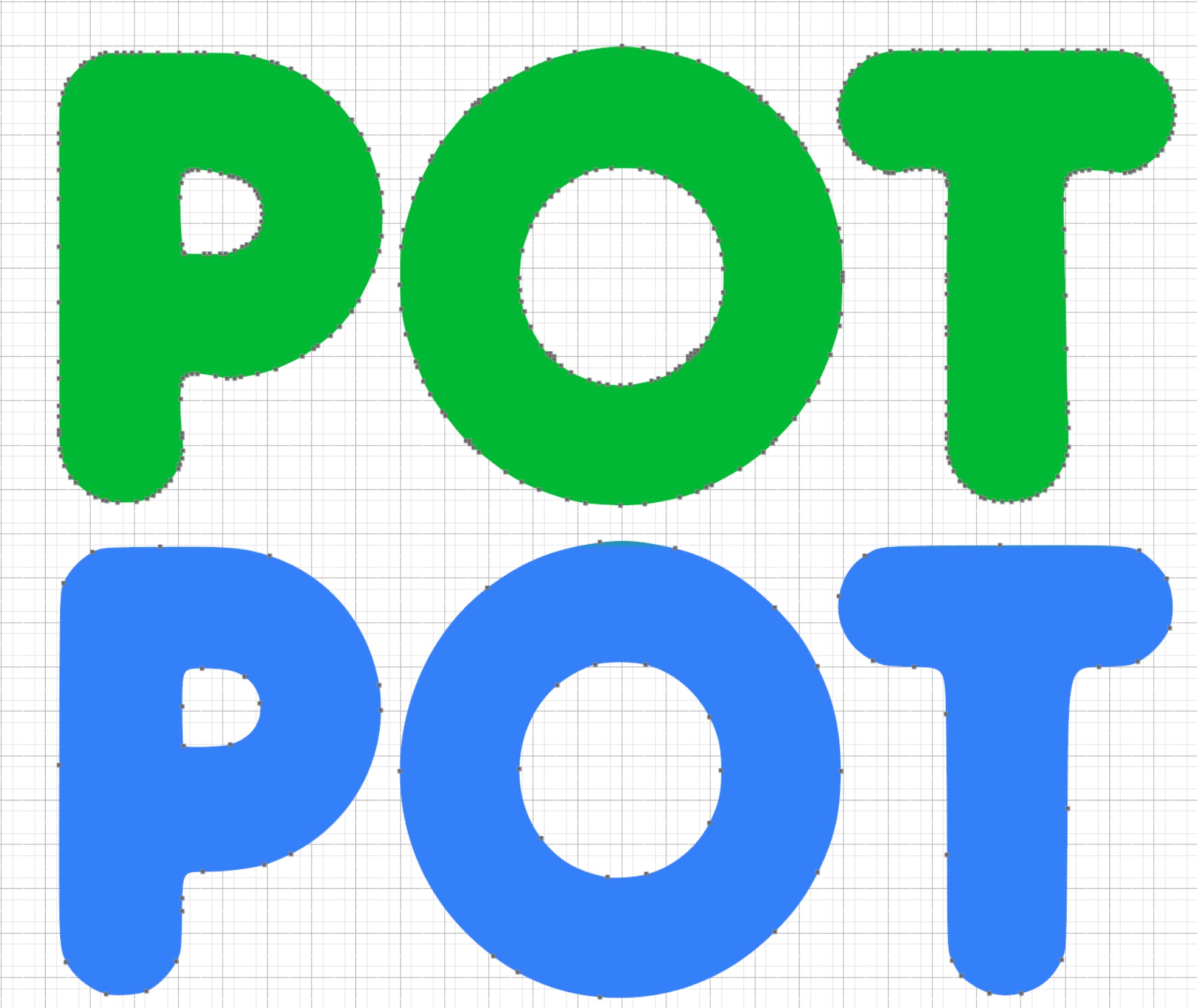 Vtracer vs Potracer Vectors