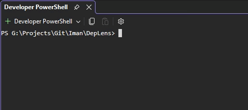 DepLens interactive dependency report - usage sample