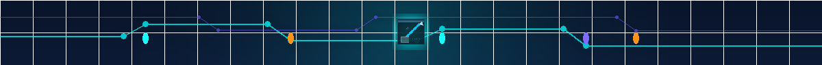 Cyan data-weave divider