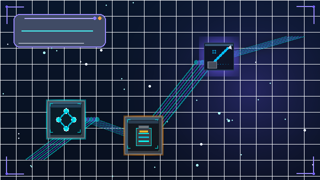Data weaving and AE2 link visual card