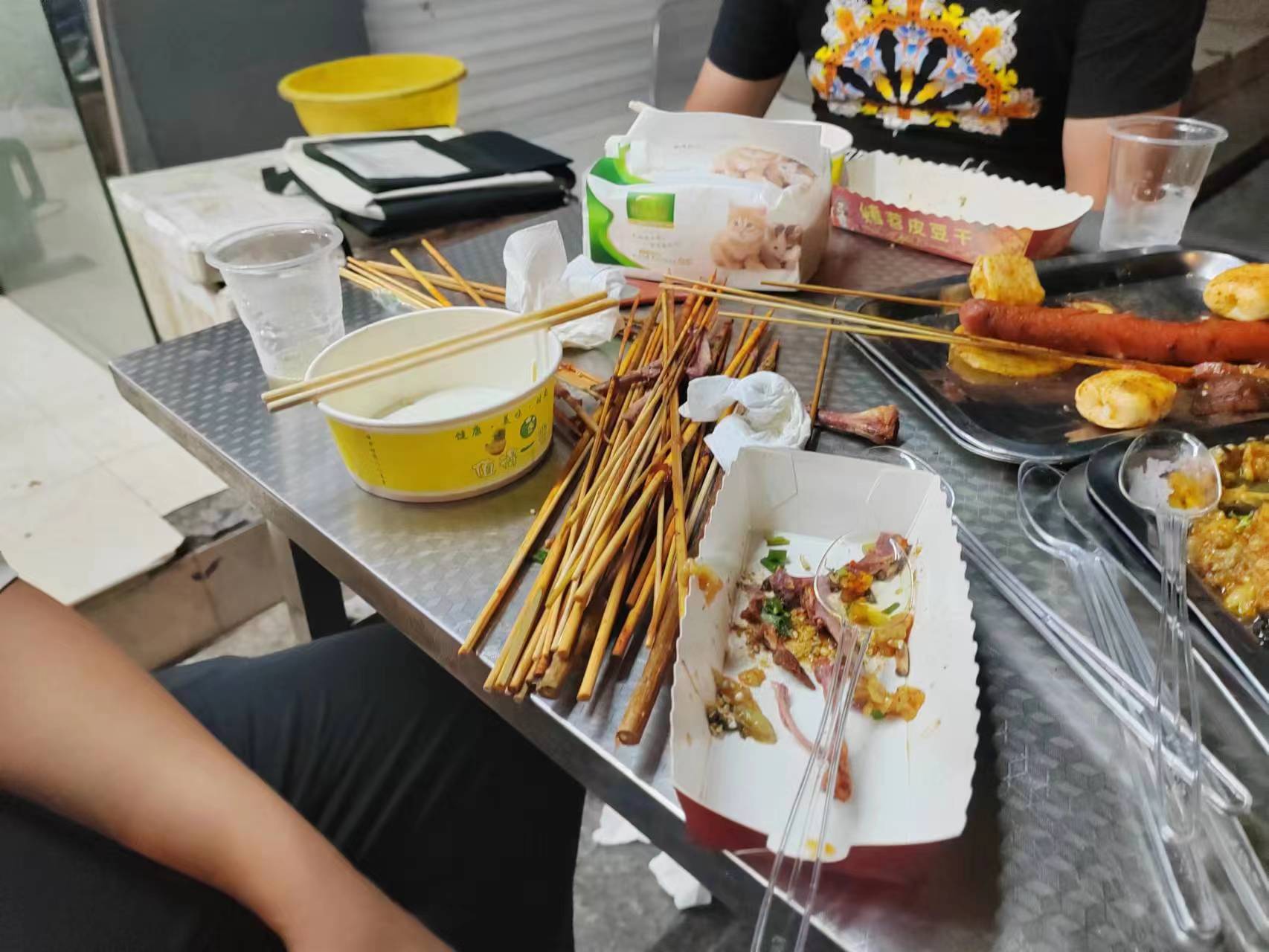 在丽江的第一晚夜宵