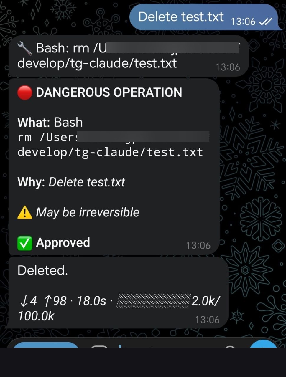 Approved