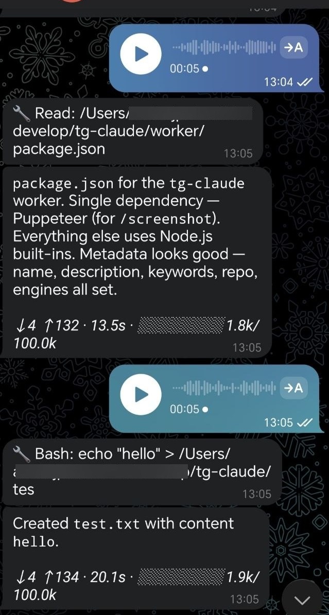 Voice and tools