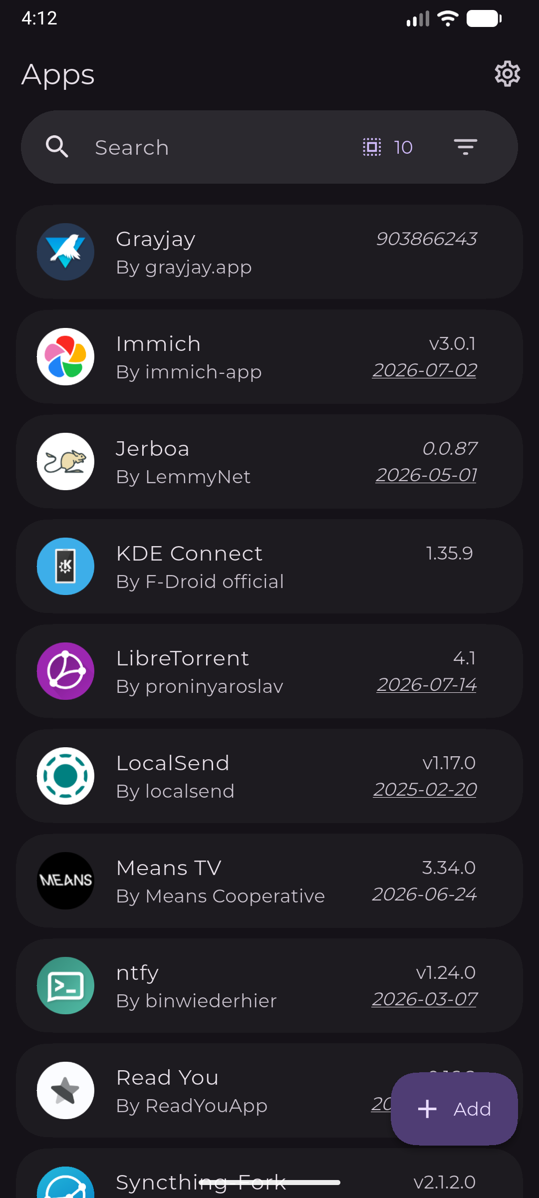 Dark Theme