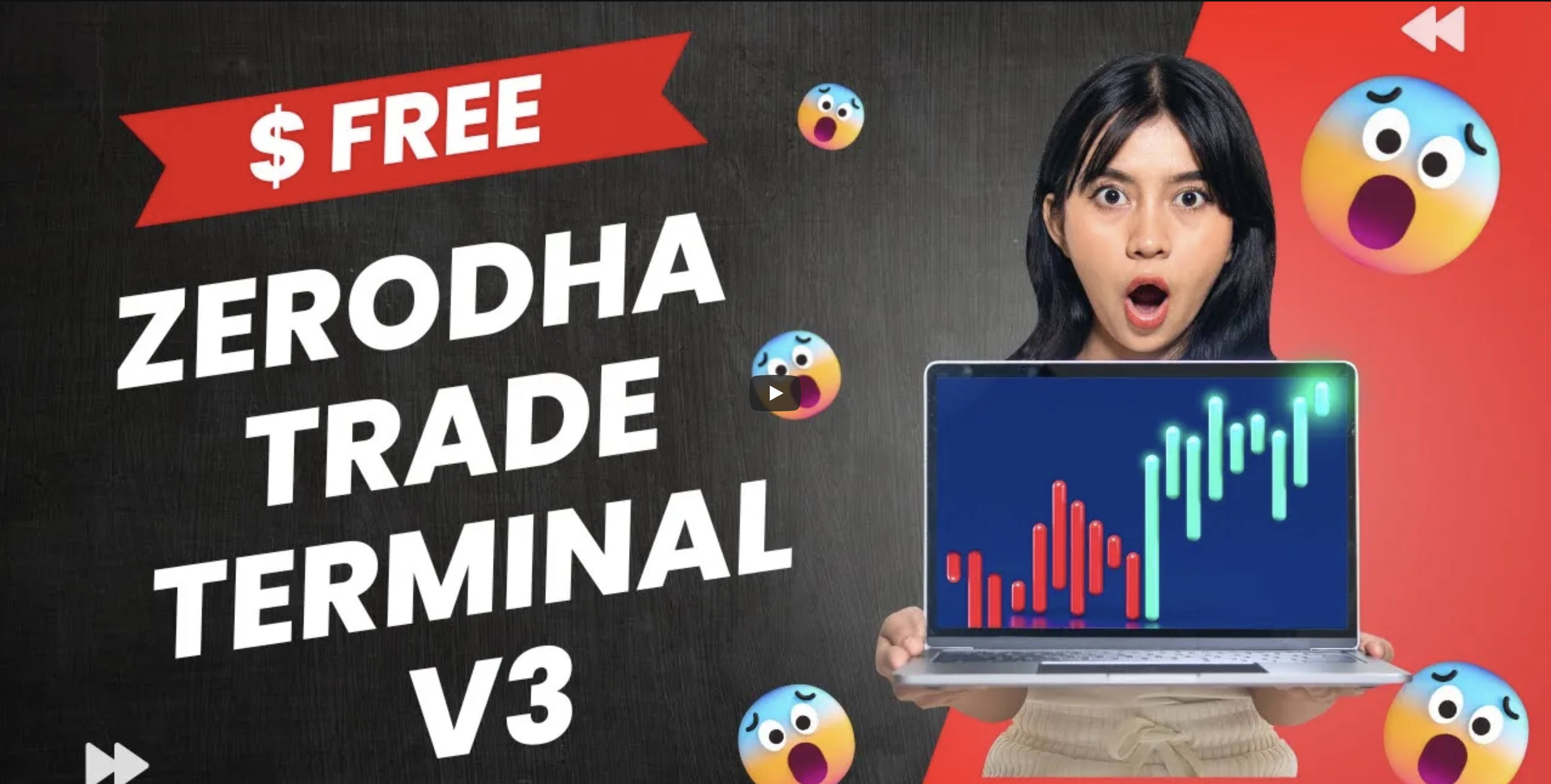 Watch The Youtube Video For More Details On How To Install & Use Zerodha Excel Trade Terminal V3