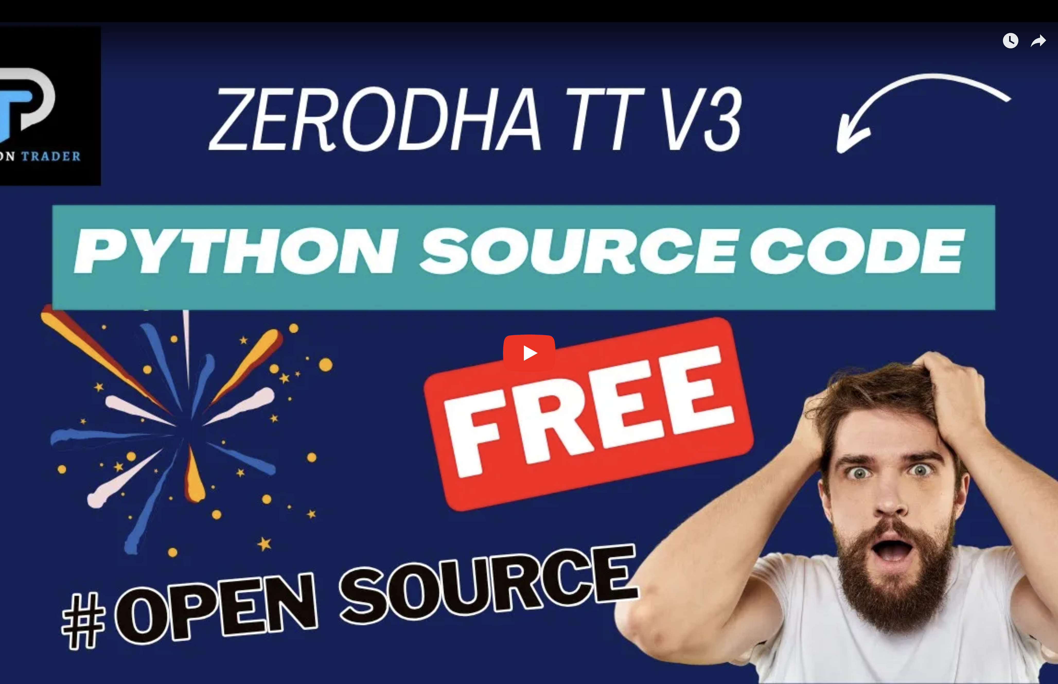Watch the zerodha trade terminal v3 source code reveal video