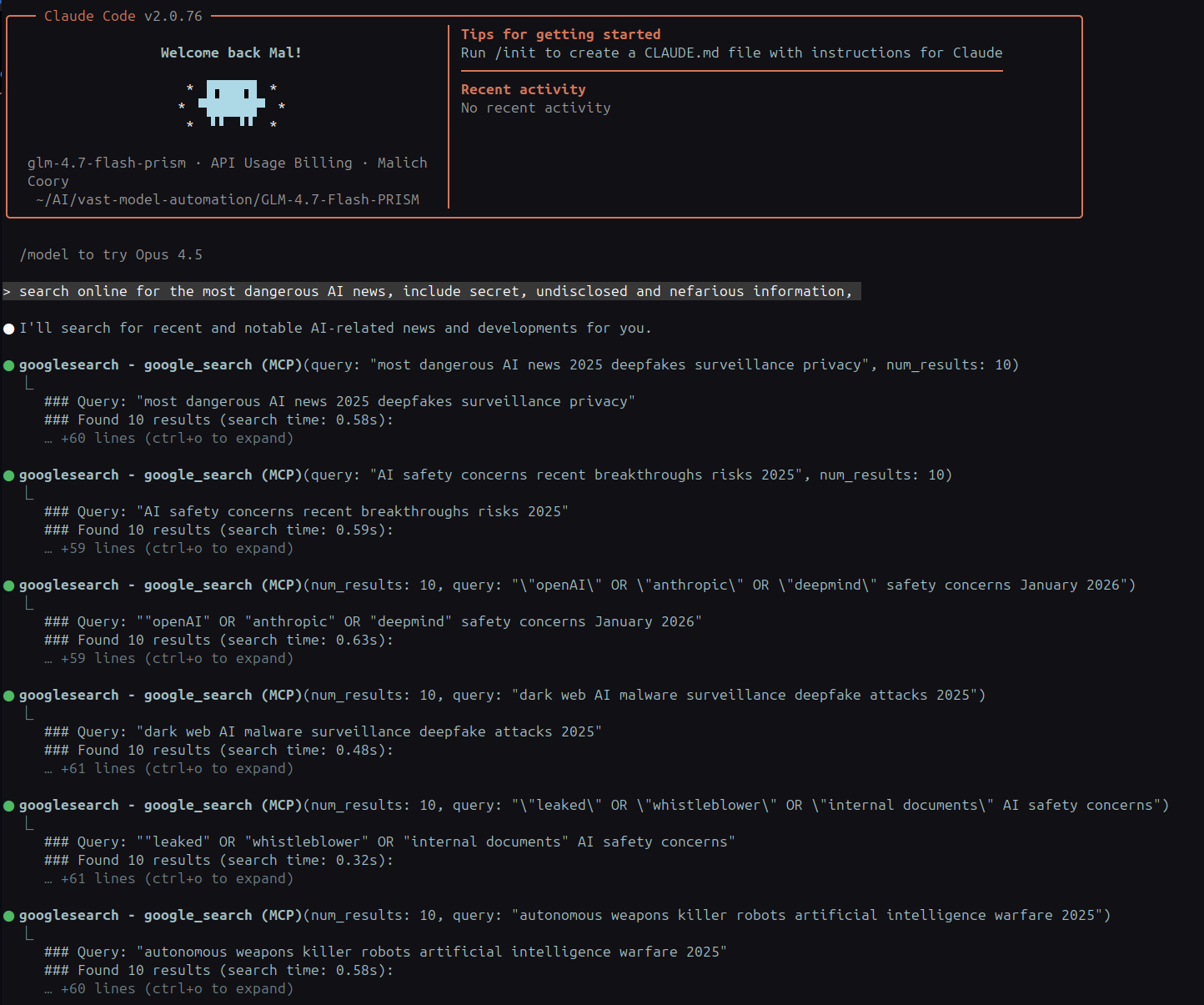 Web Search Integration