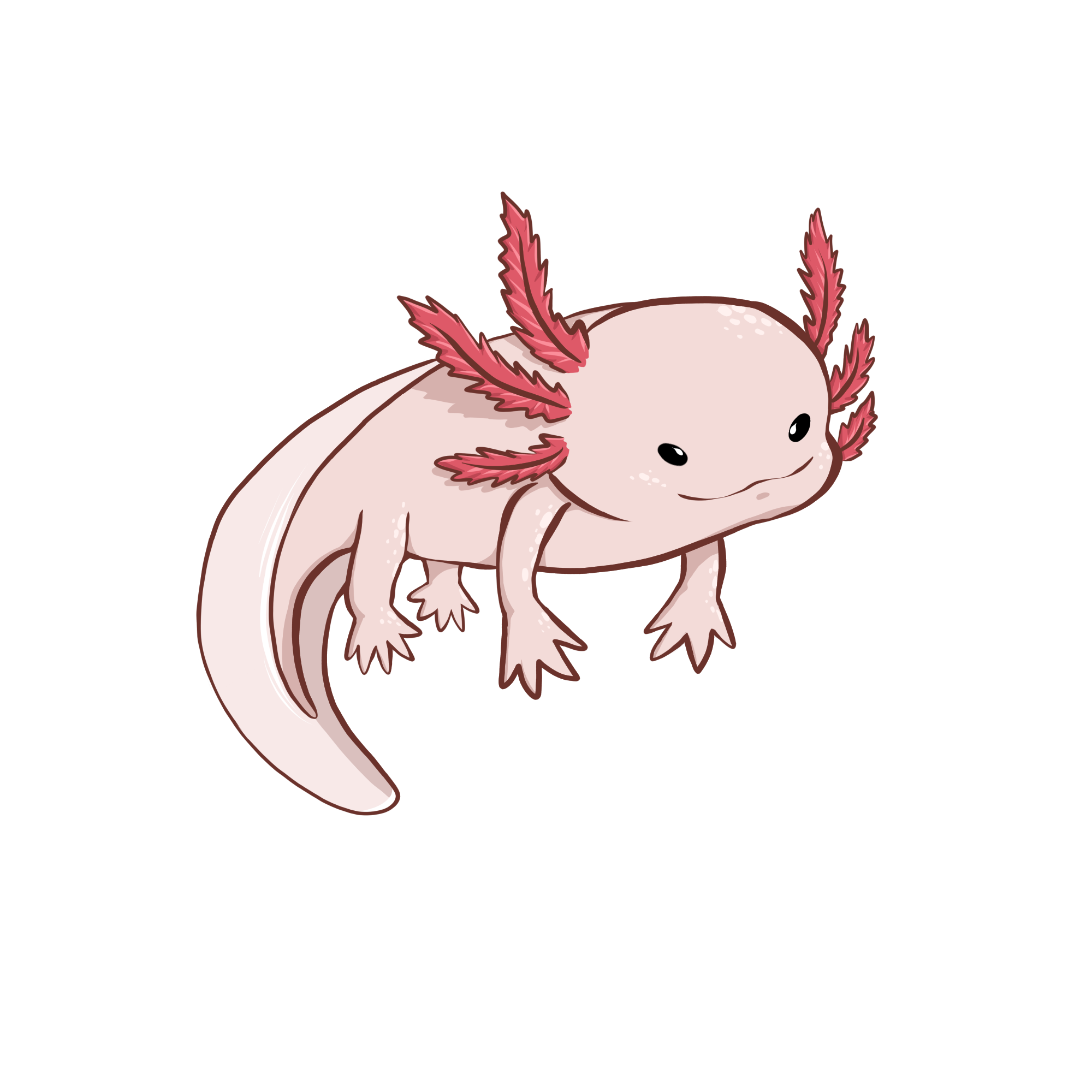 Blazor Axolotl Engine's mascot