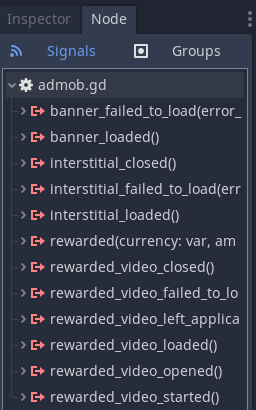 AdMob signals