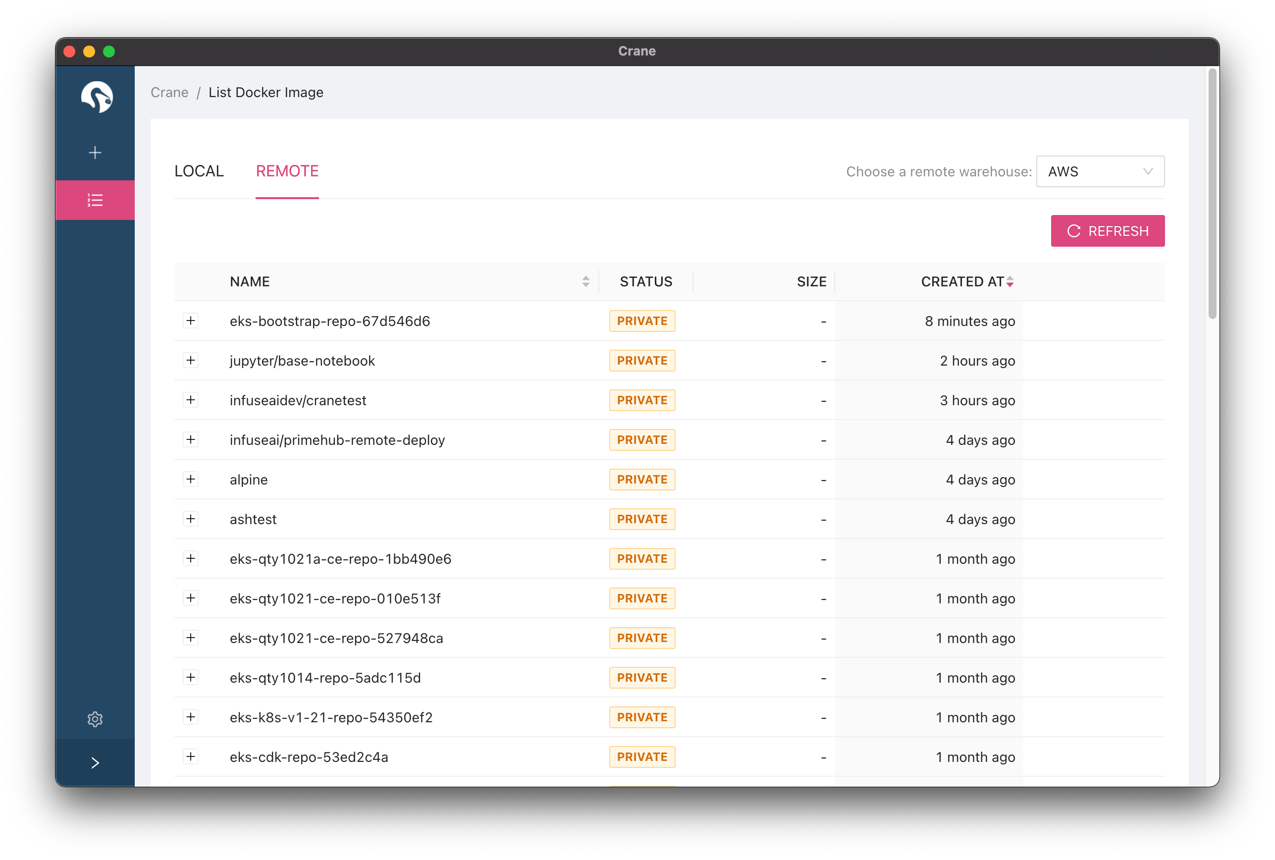 Manage Local And Remote Images