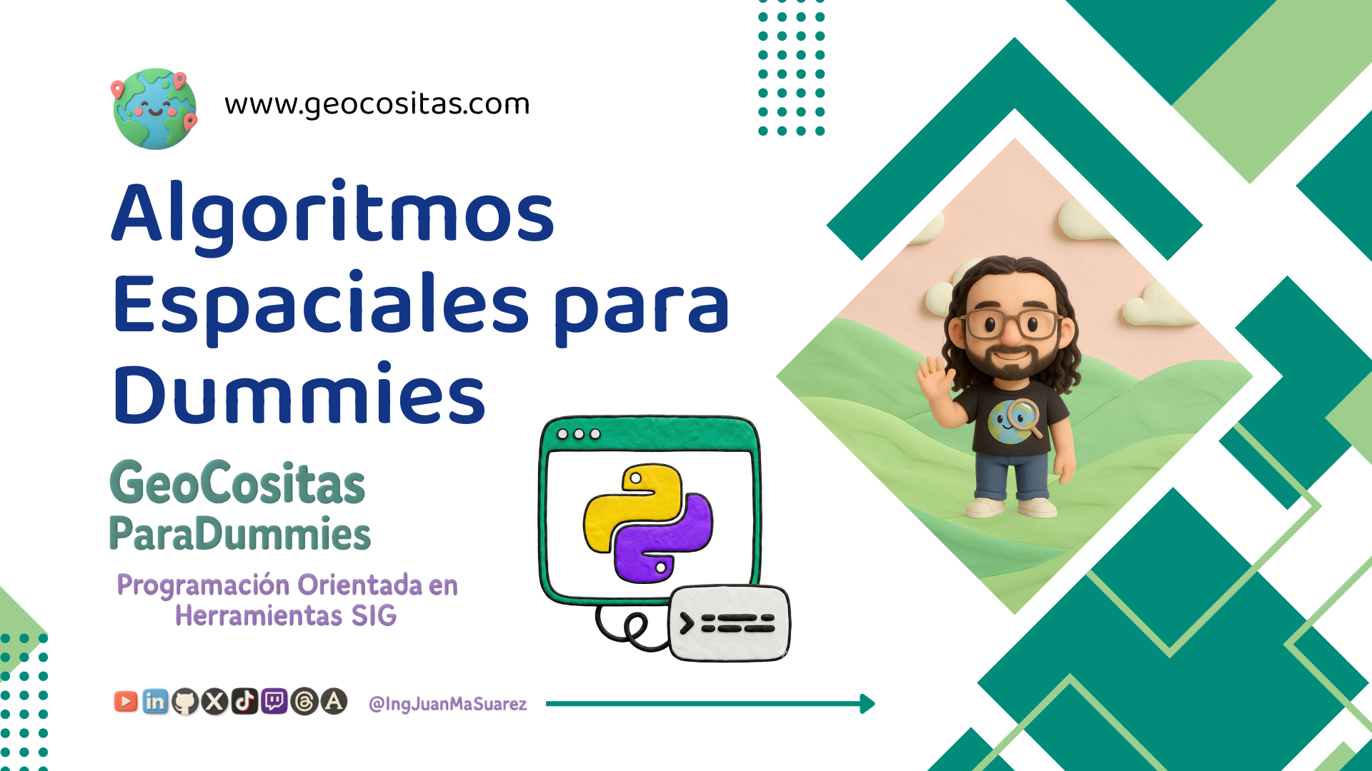 Curso Algoritmos Espaciales para Dummies con Python