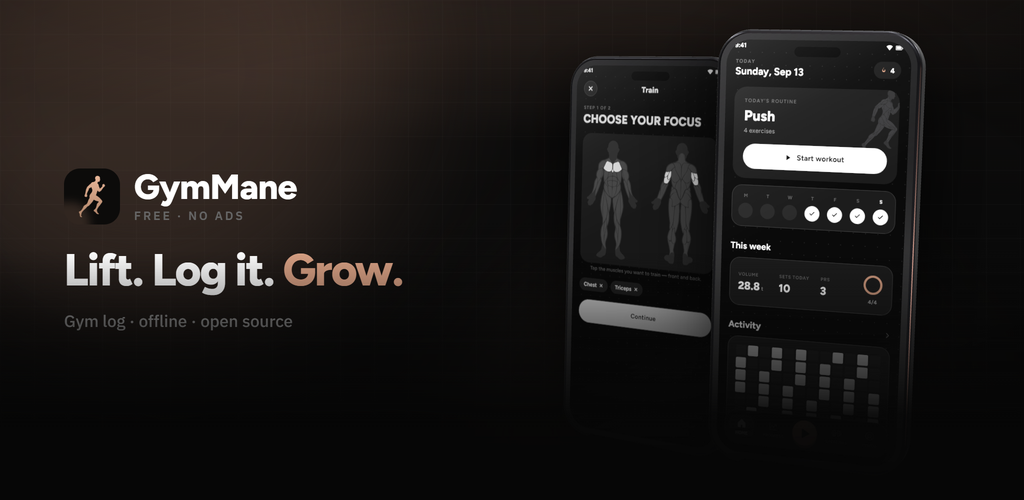 GymMane — Lift. Log it. Grow.