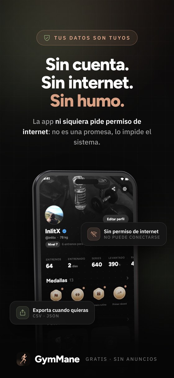 Sin cuenta. Sin internet. Sin humo.