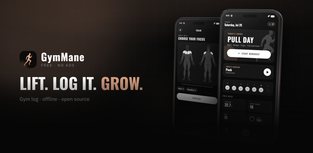 GymMane — Lift. Log it. Grow.