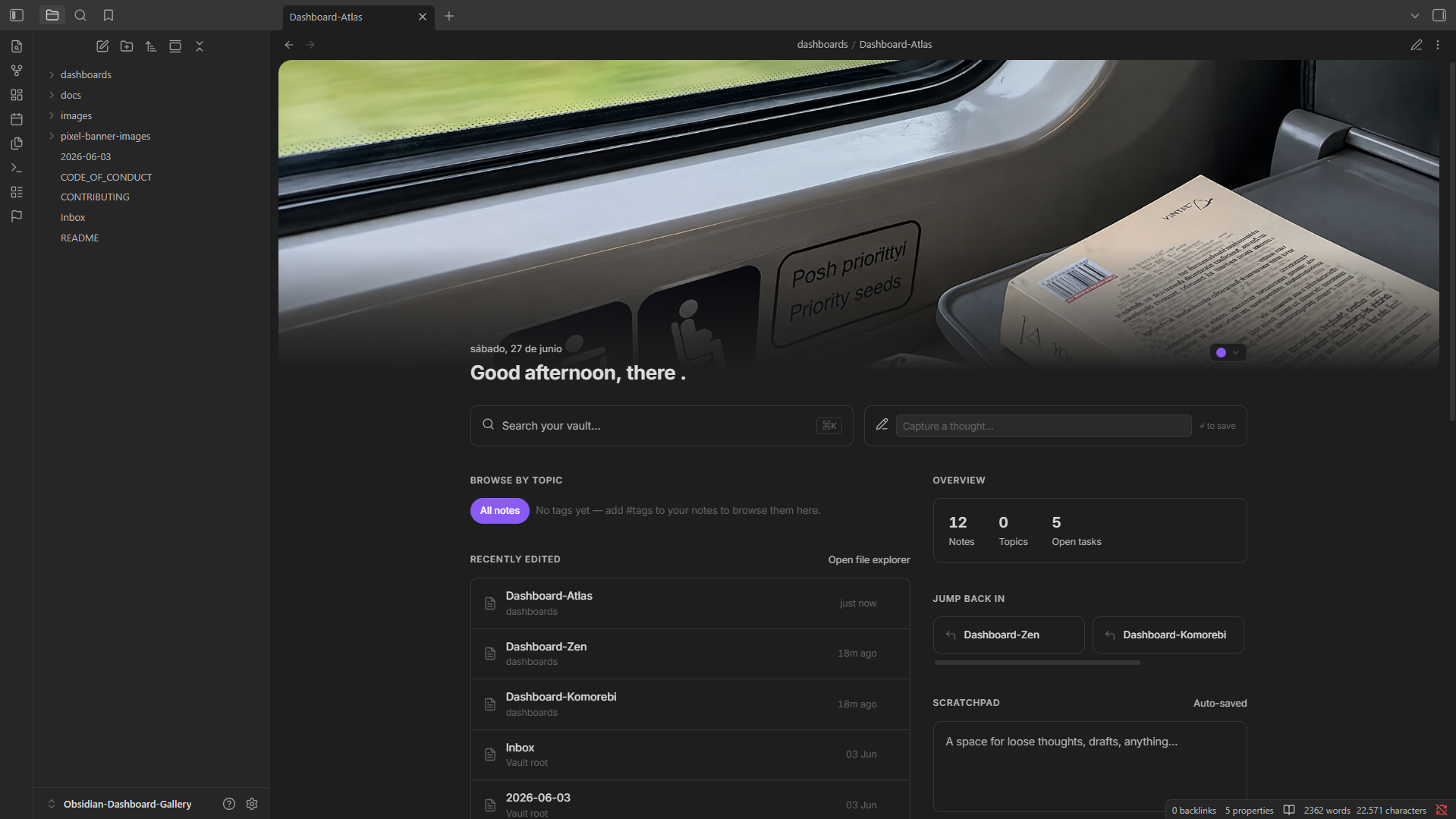 Dashboard-Atlas