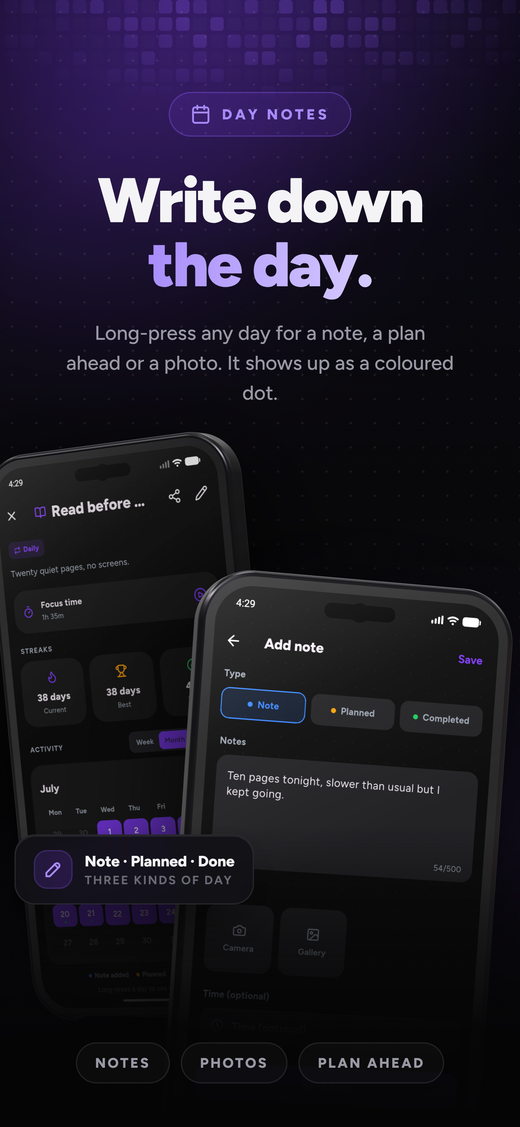 Day notes