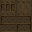 ダークオークの棚のMinecraftゲーム内テクスチャ
