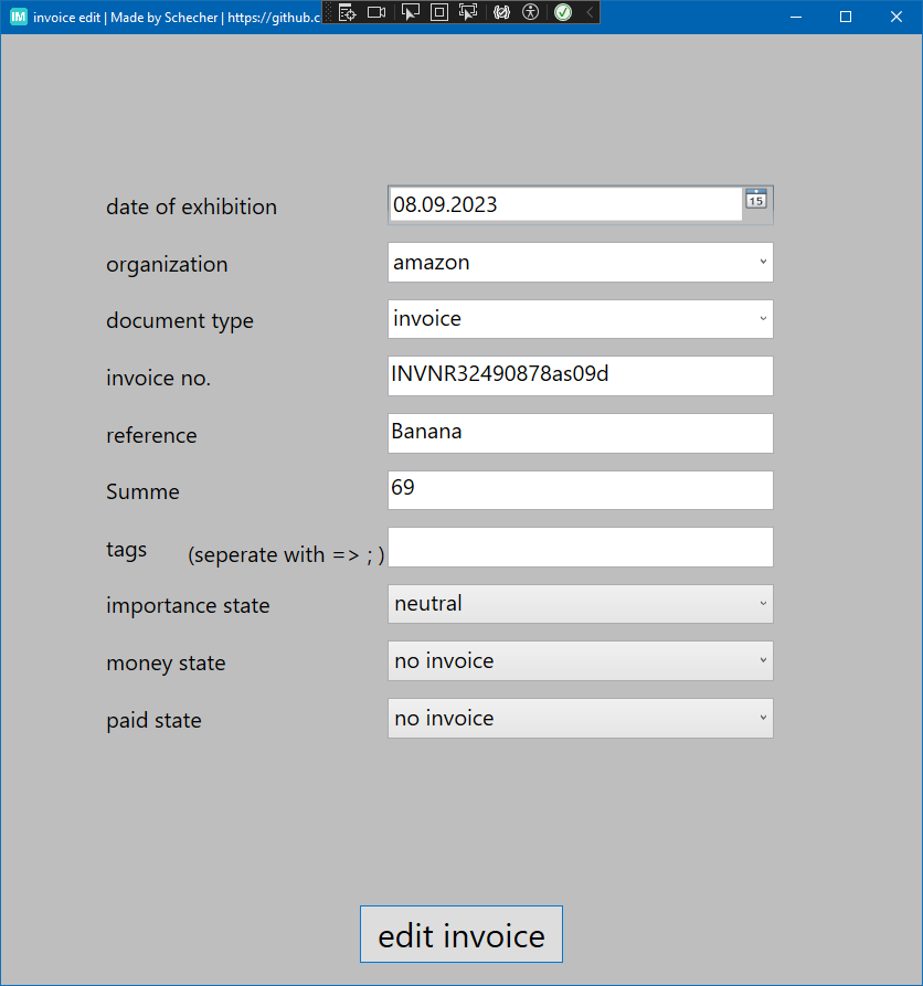 Invoice-View-Screen