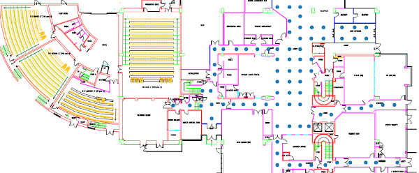 partial map with points