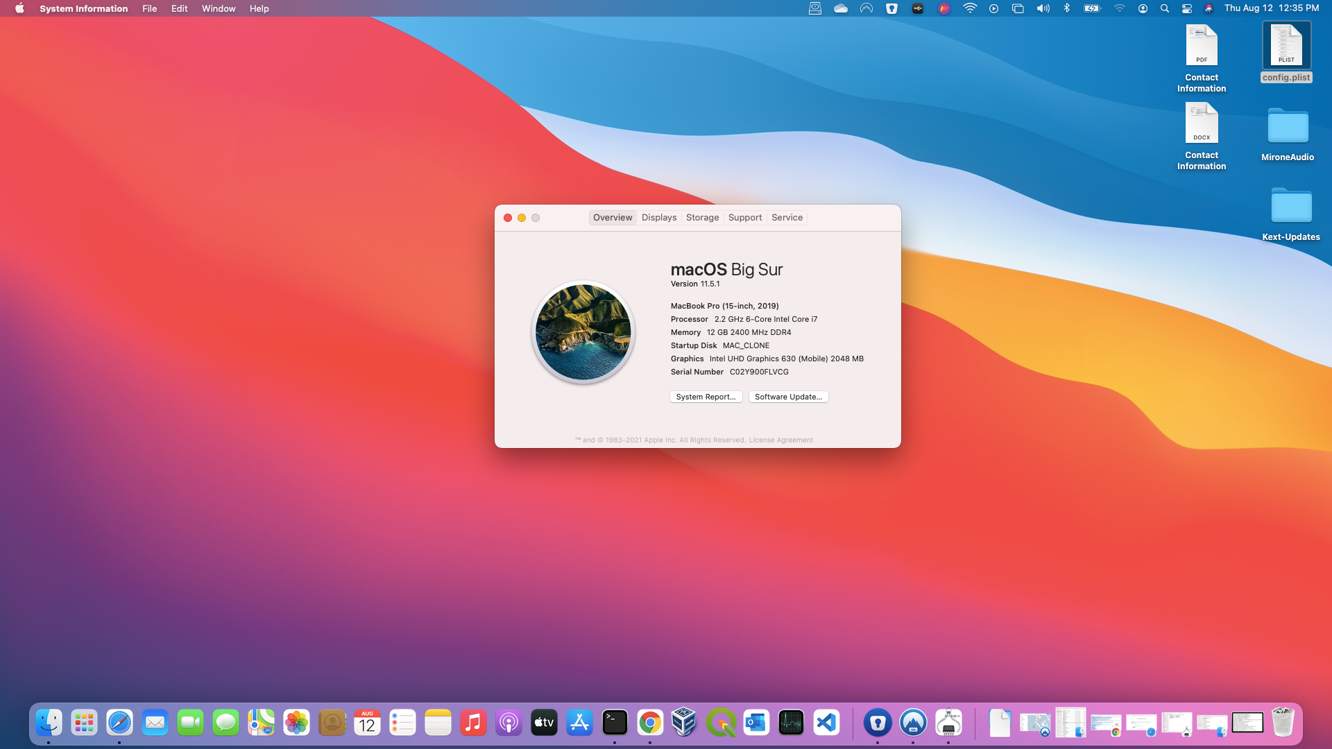 GitHub - miqbalf/hackintosh-msi-gf638rd: Hackintosh EFI OpenCore BigSur ...