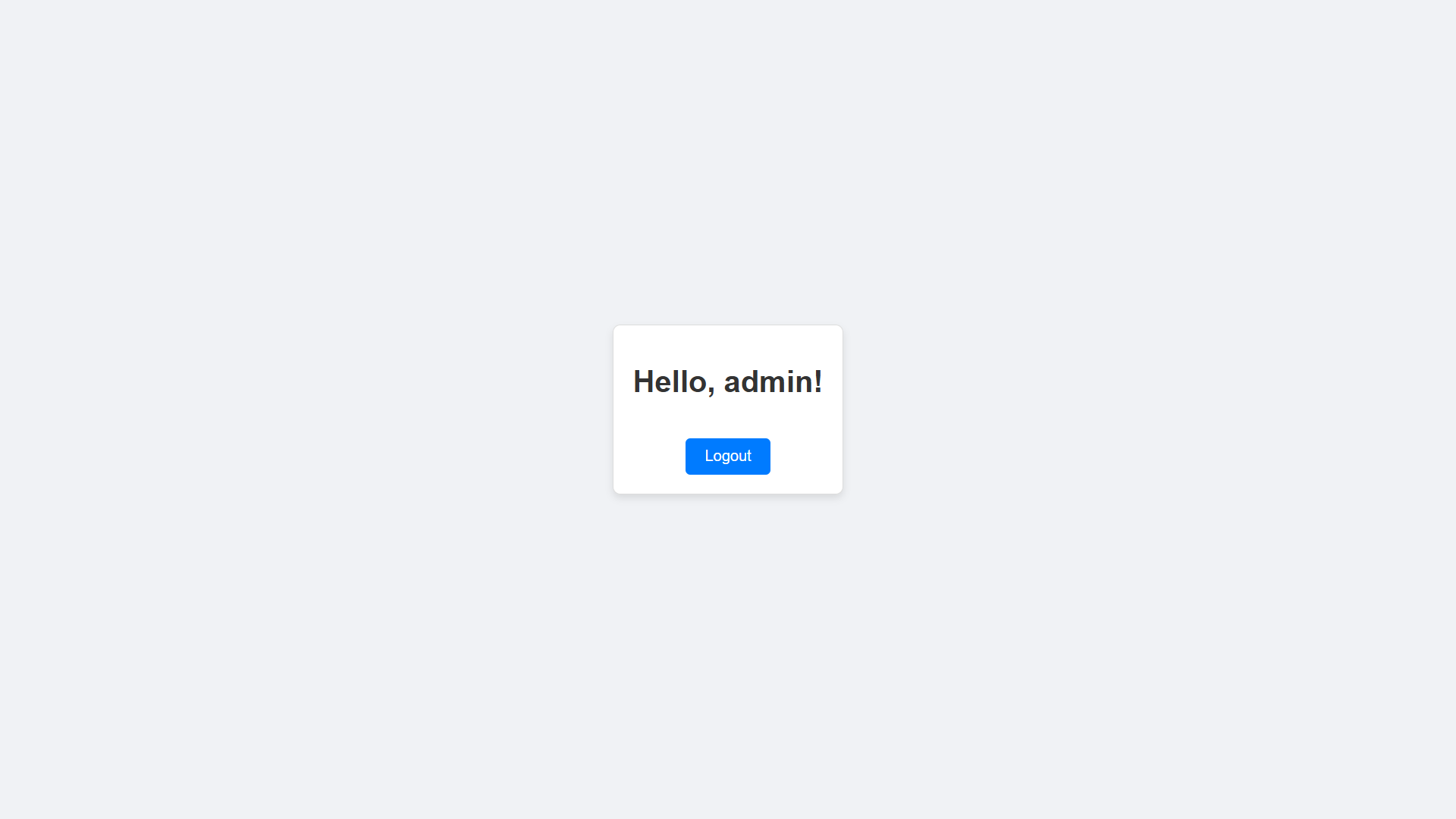 βοΈ Admin Panel