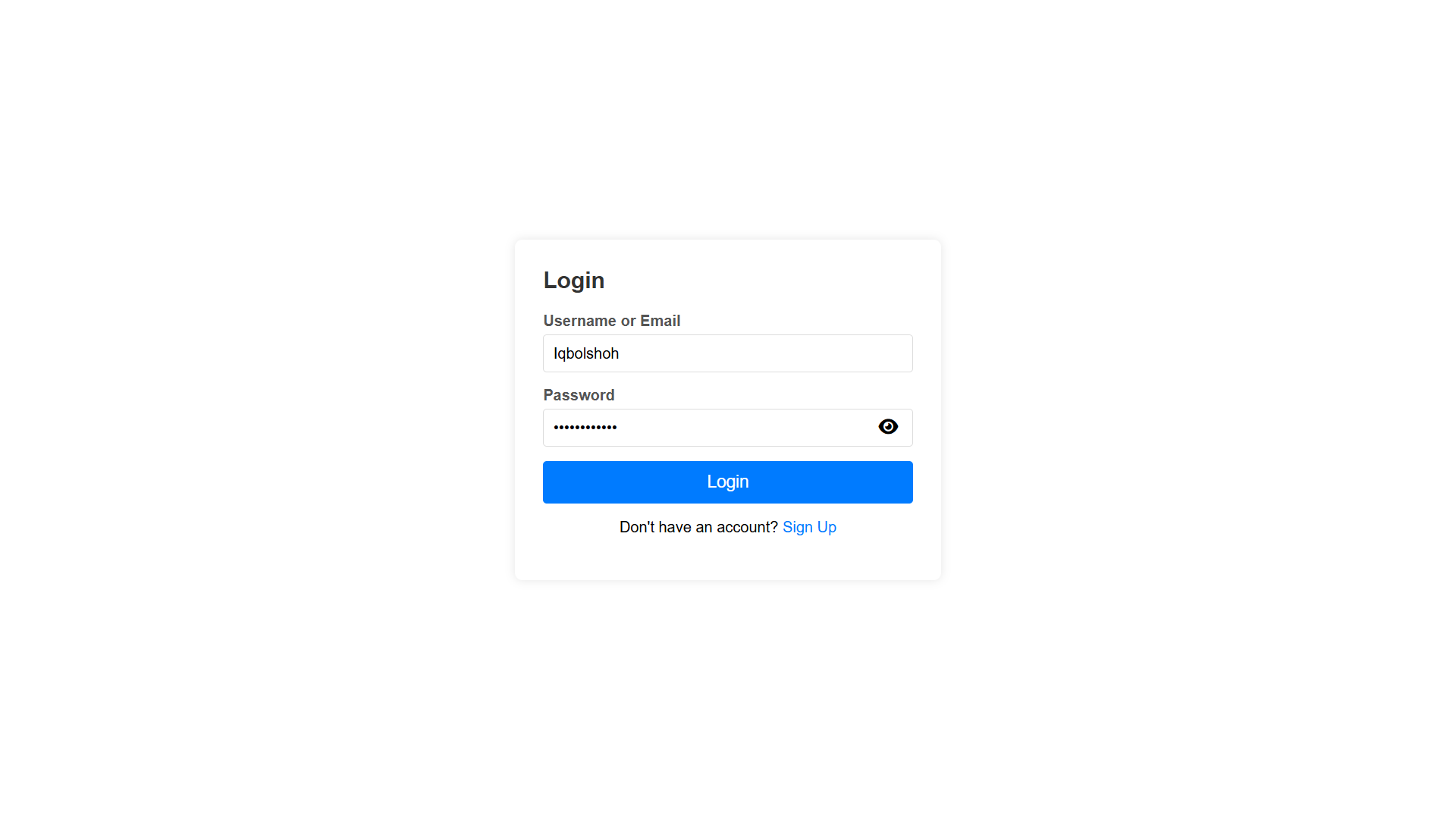 π Login