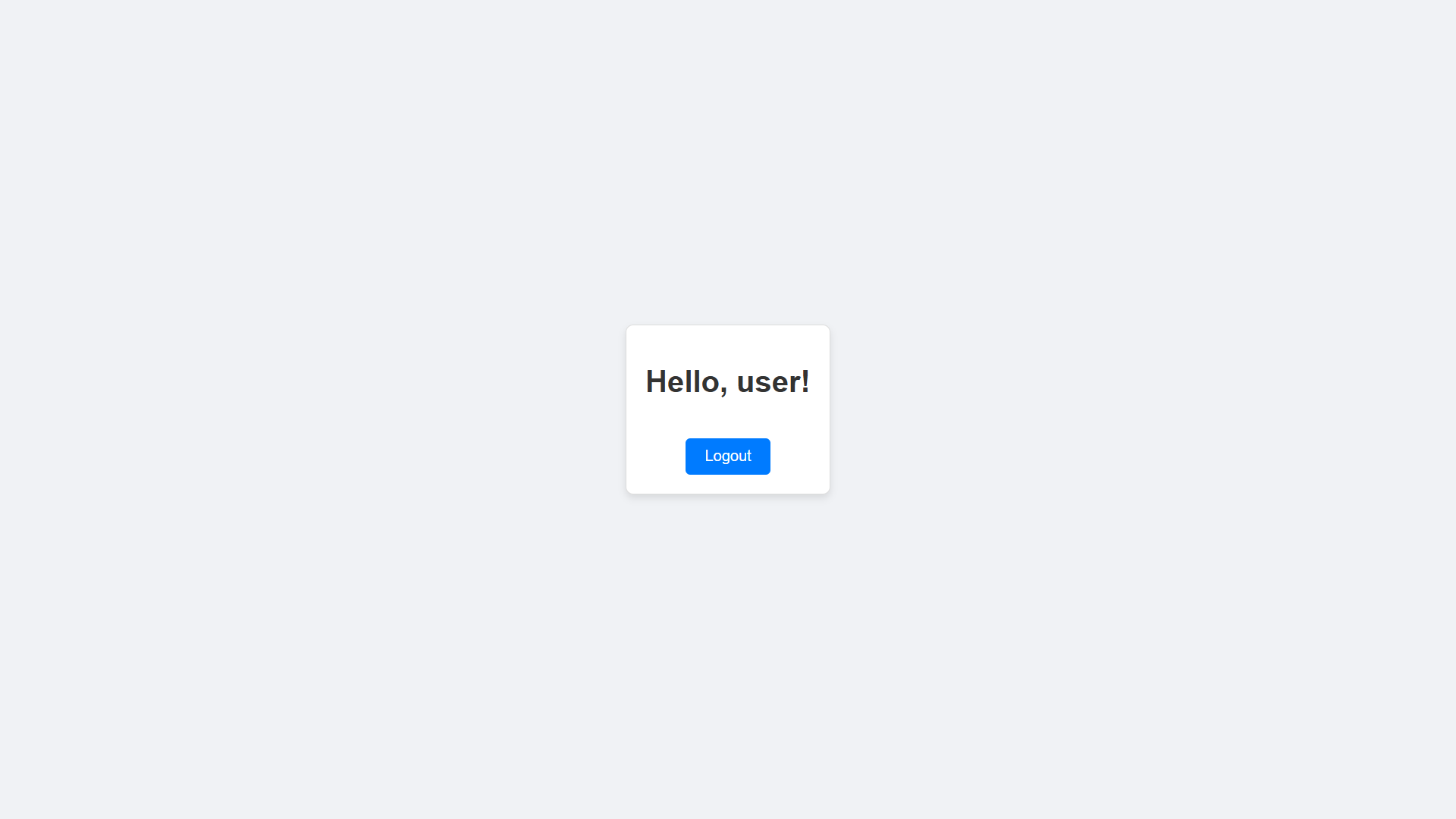 π₯ User Panel