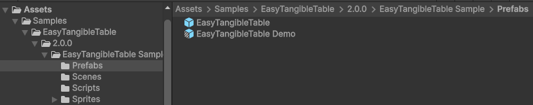 EasyTangibleTable-Prefabs