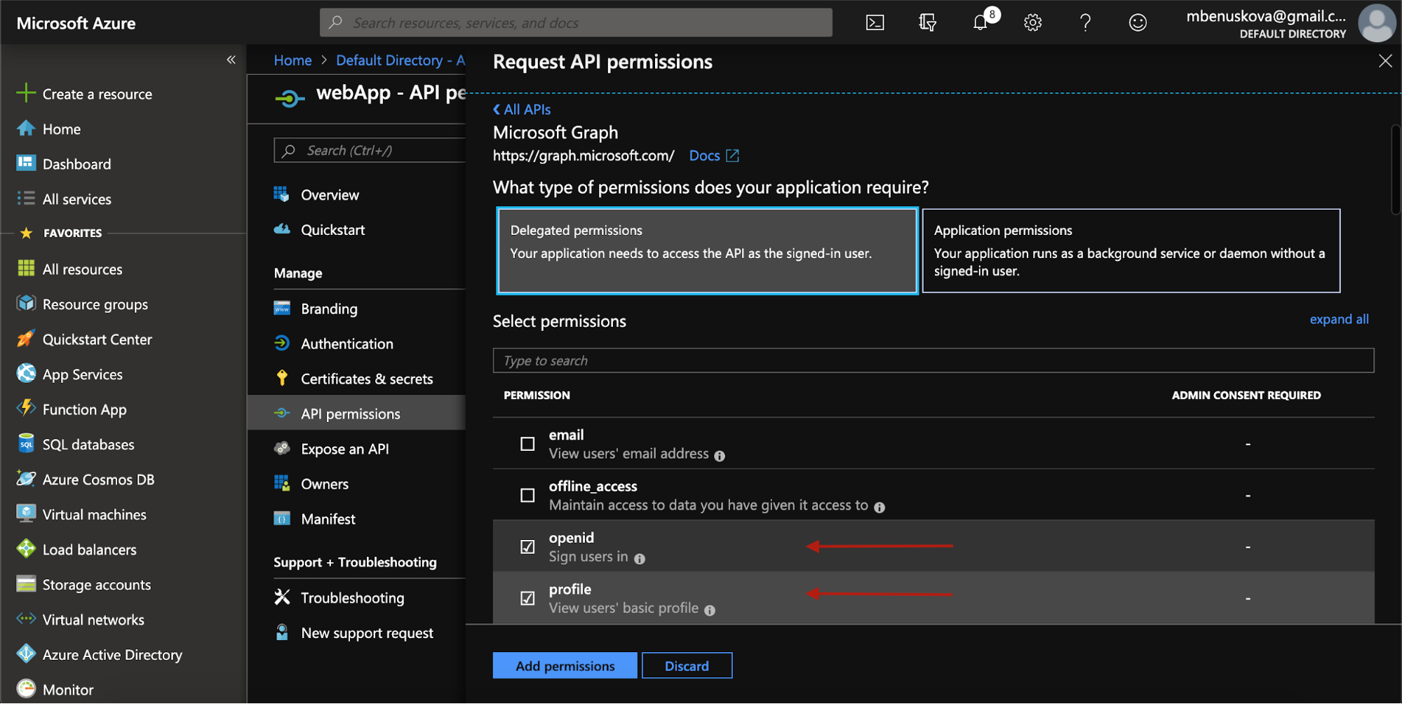 Azure AD OAuth