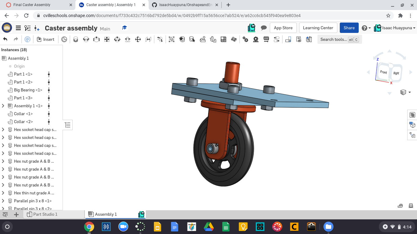 Onshape Build Challenges GitHub - IsaacHuaypuna/OnshapeandEngineeringnotebook