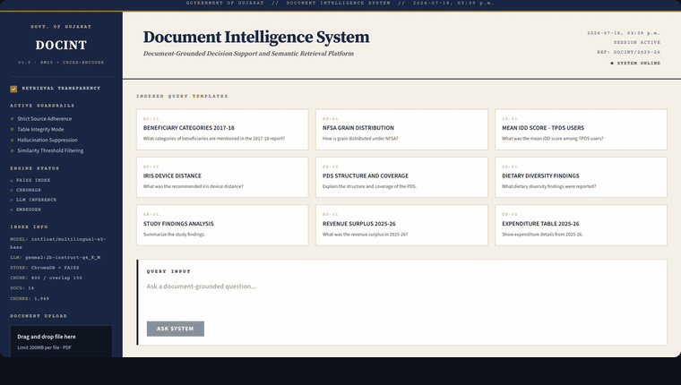 Hybrid RAG chatbot scrolling through its citation trace