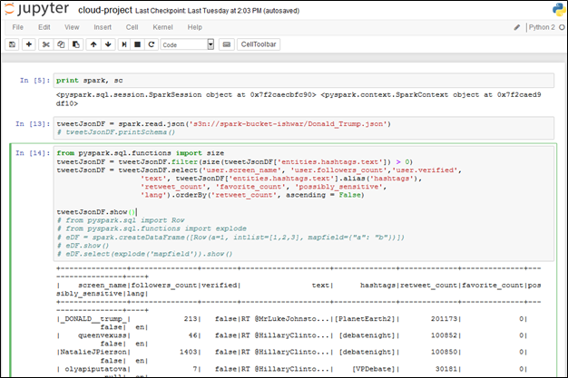 Reading the JSON file from S3 and parsing it to get required information