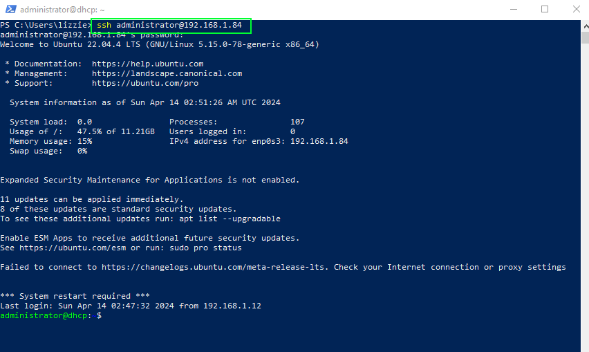 powershell ssh example 