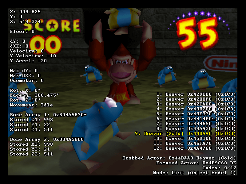Donkey Kong 64 Support