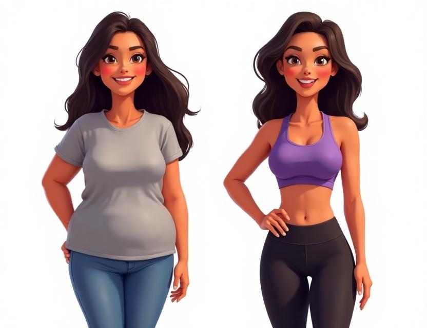Antes e depois