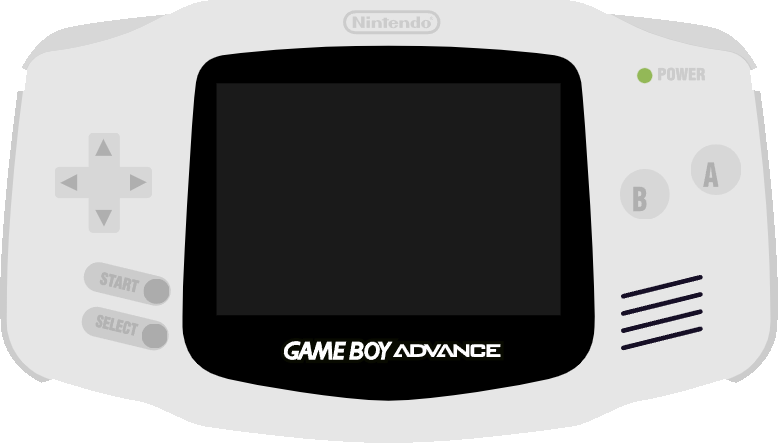 A screenshot showing a preview of the silver GBA skin