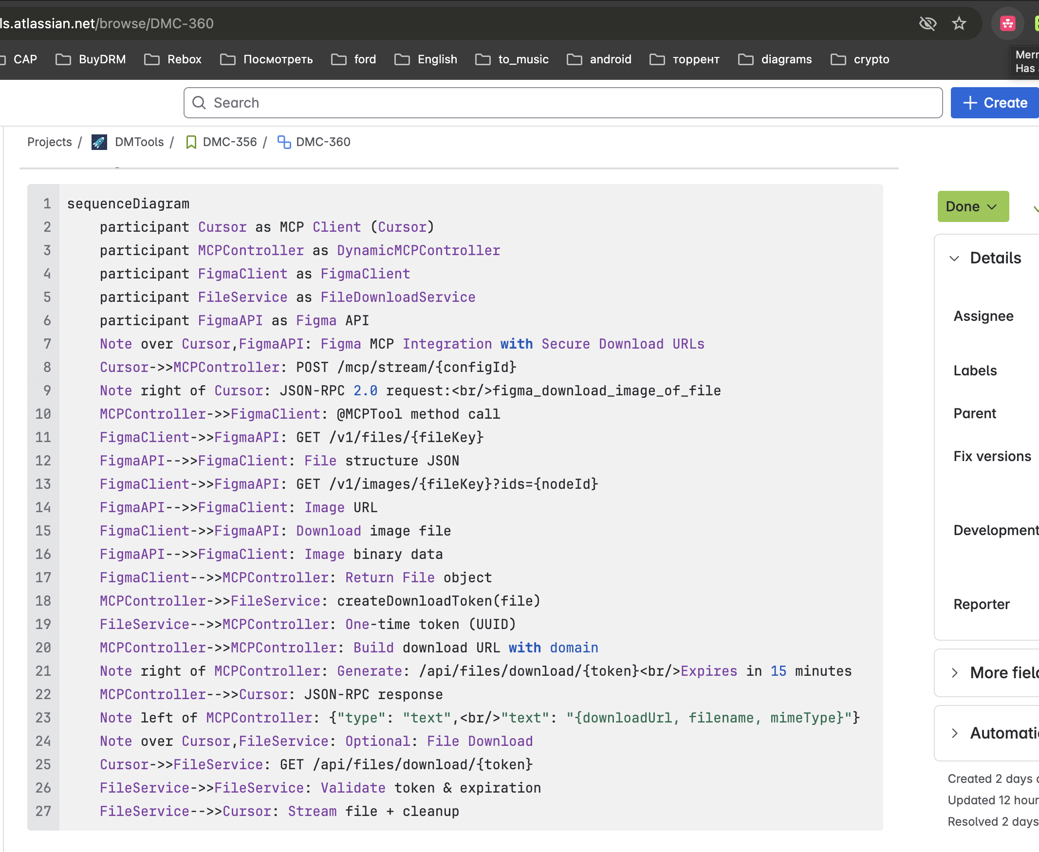 Extension detecting Mermaid diagrams on GitHub