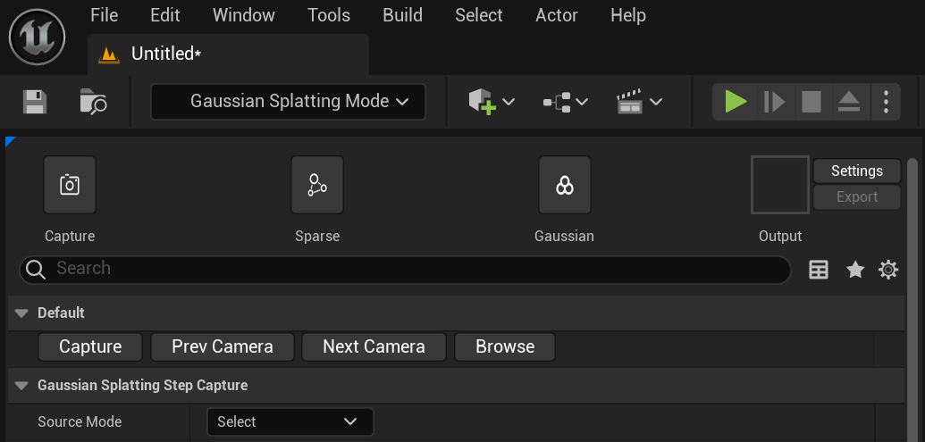 GaussianSplattingForUnrealEngine screenshot