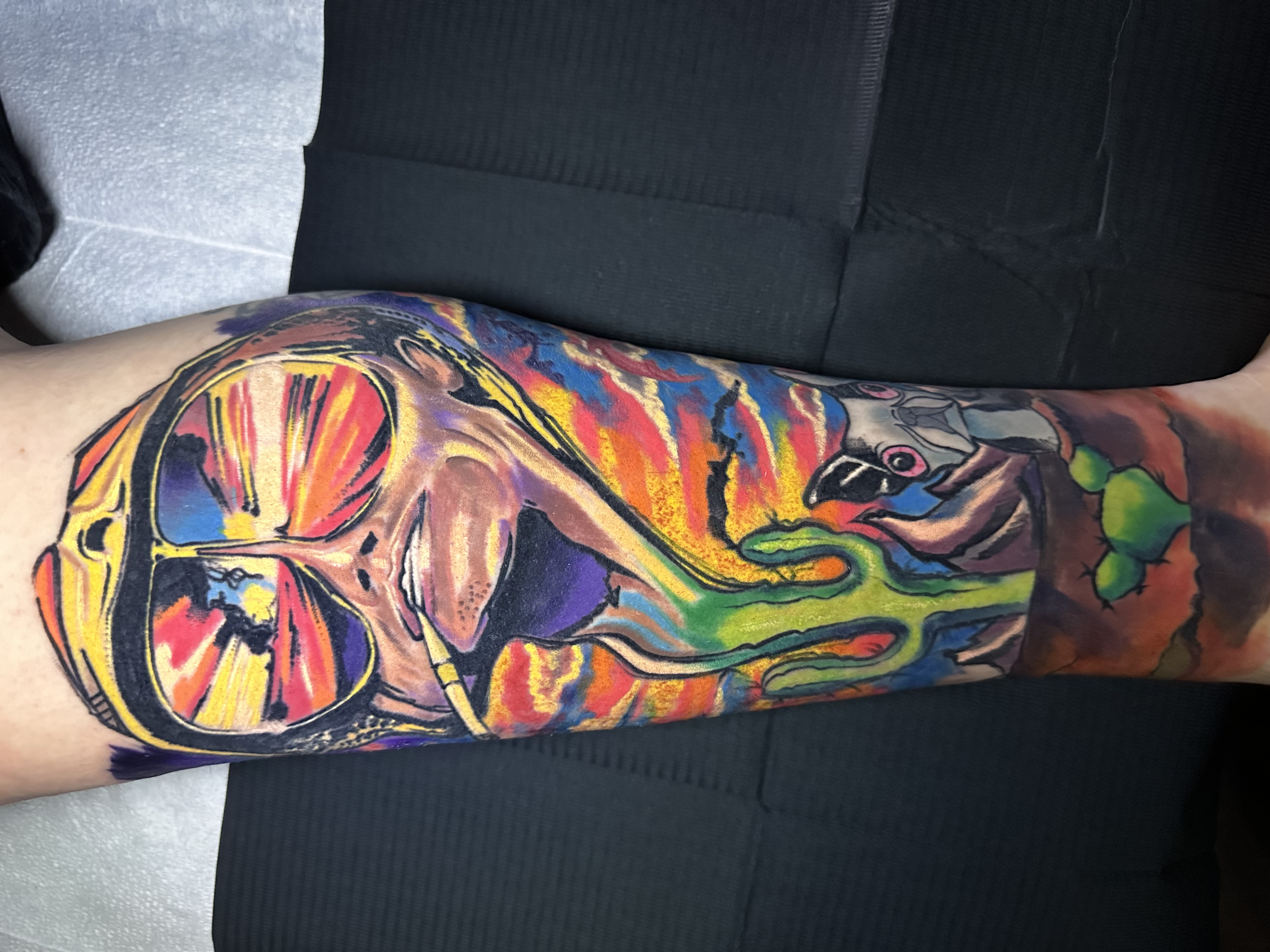 Full Color Tattoo By Christian