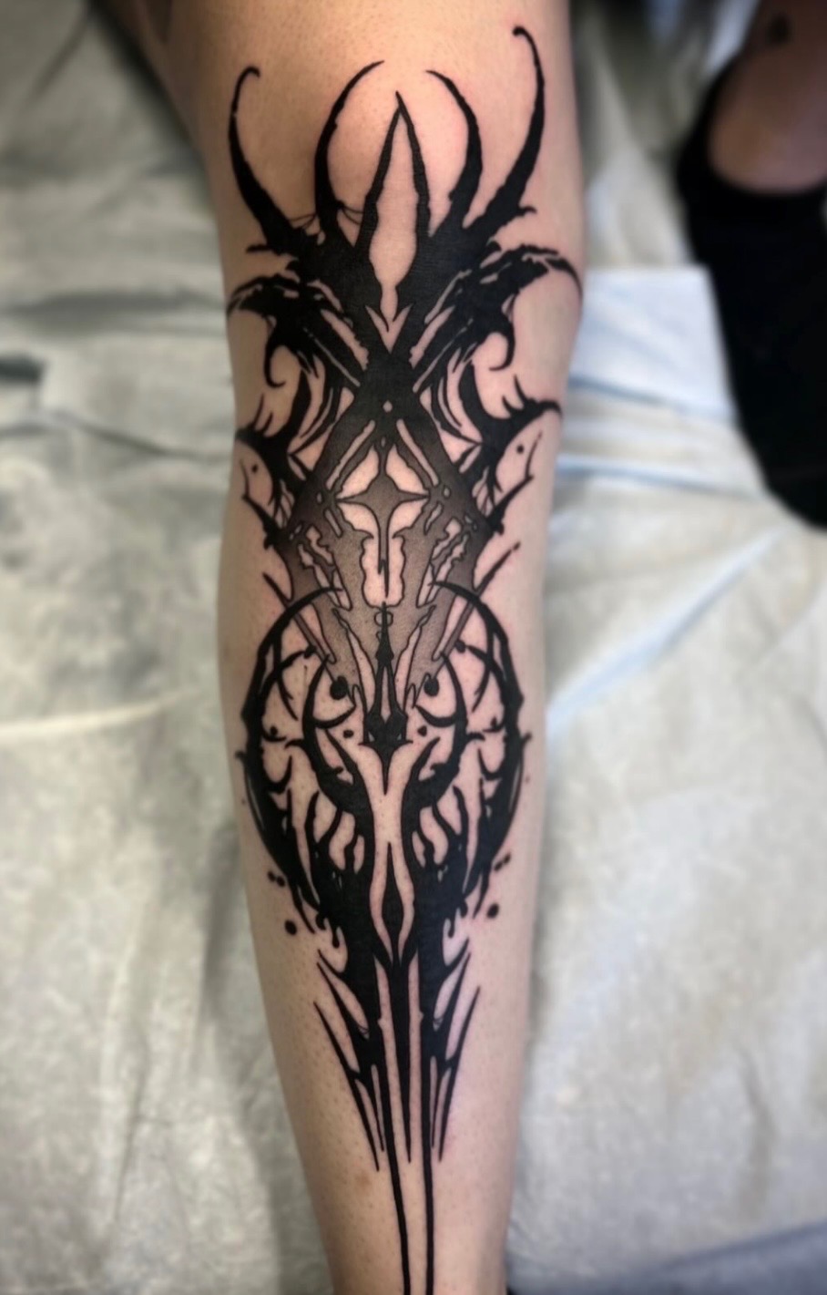 Neo-Tribal Tattoo By Justin