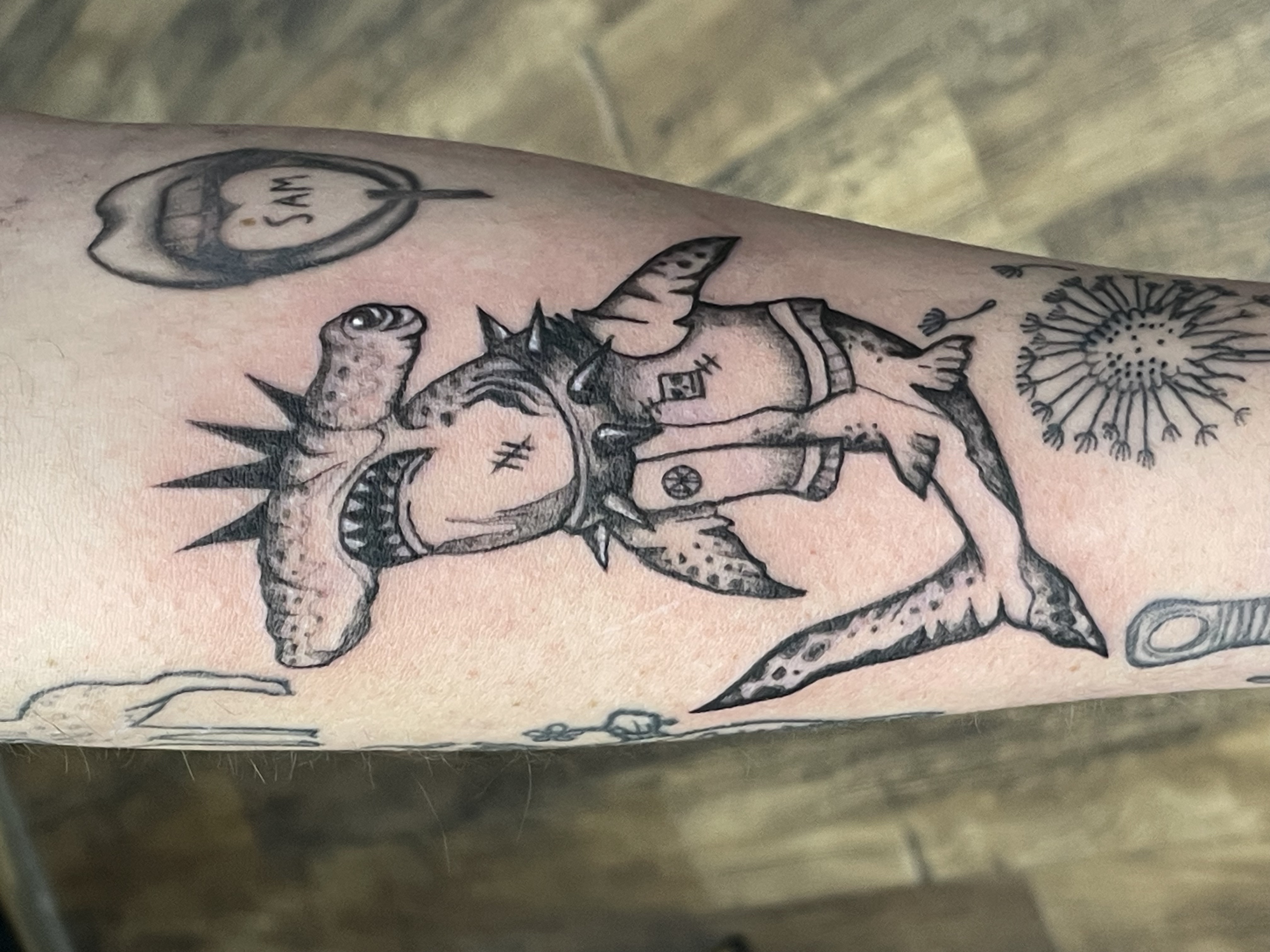 Artistic Tattoo By Rhea