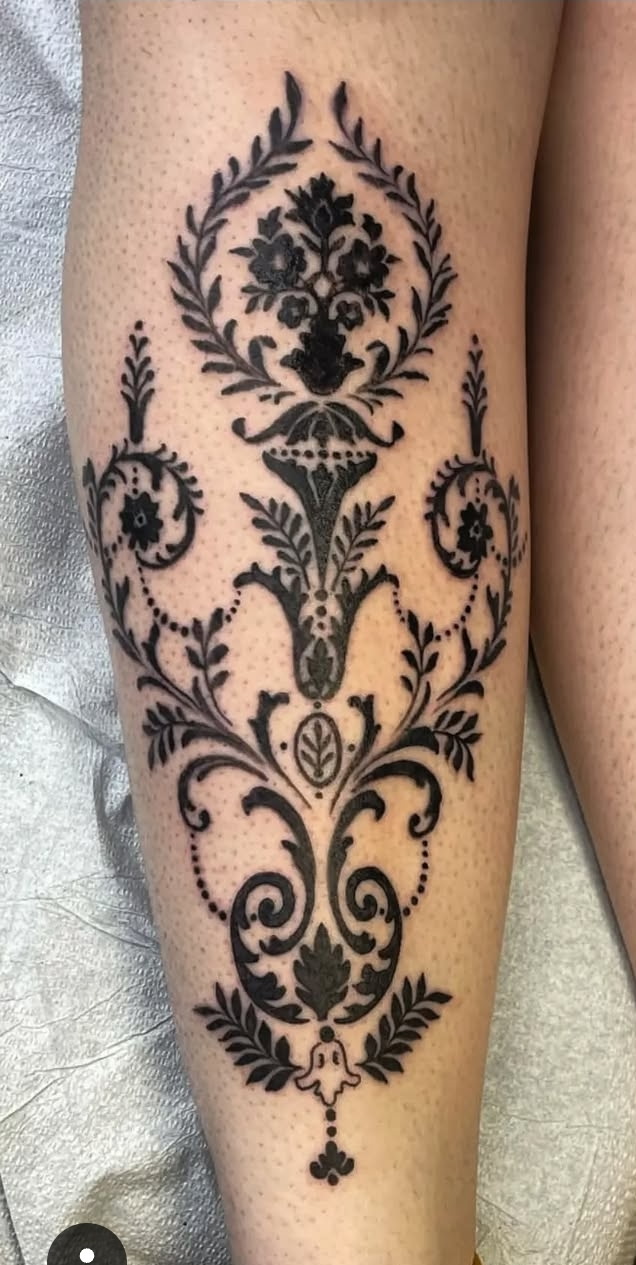 Filigree Tattoo By Sarah