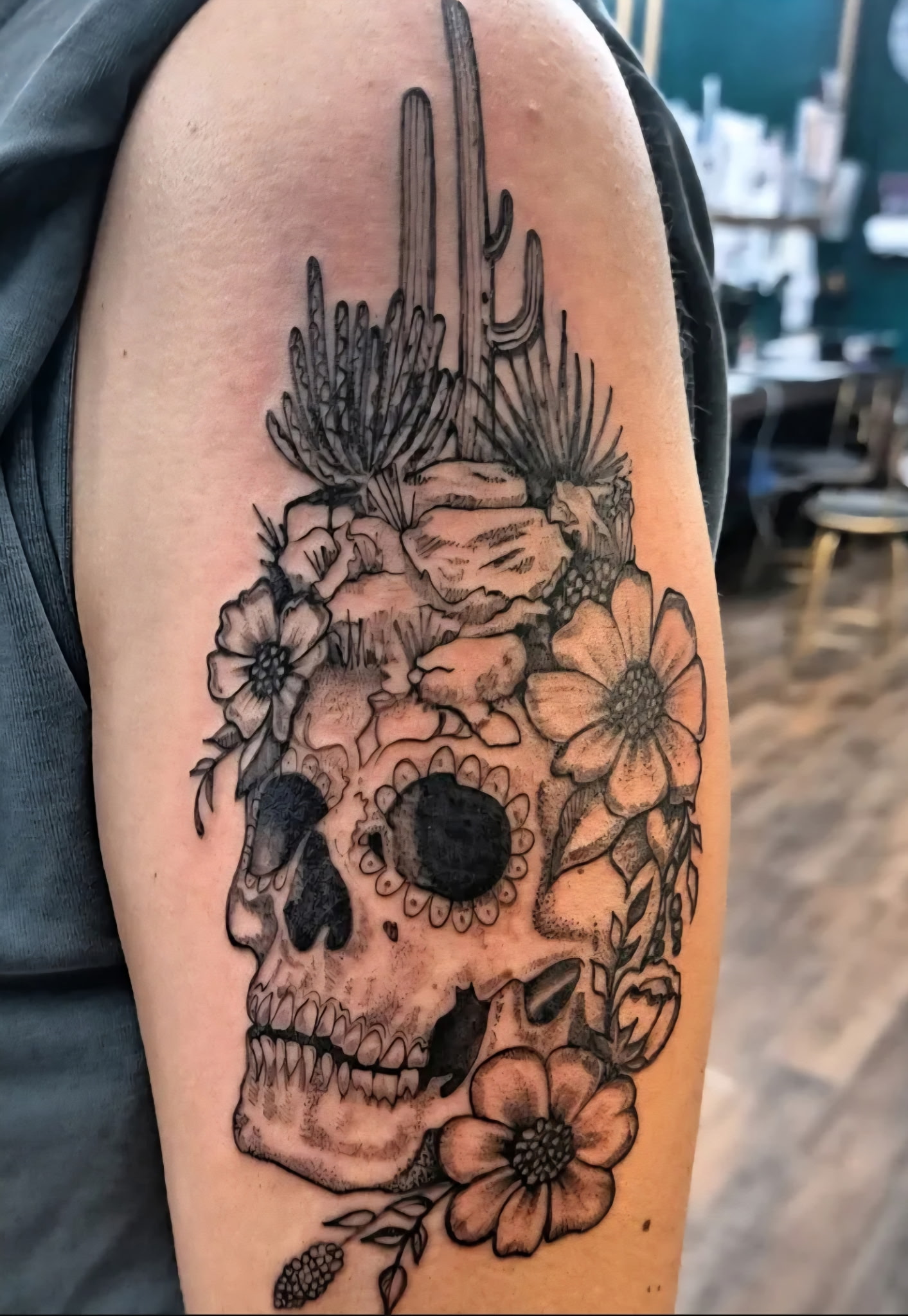 Custom Tattoo By Sarah