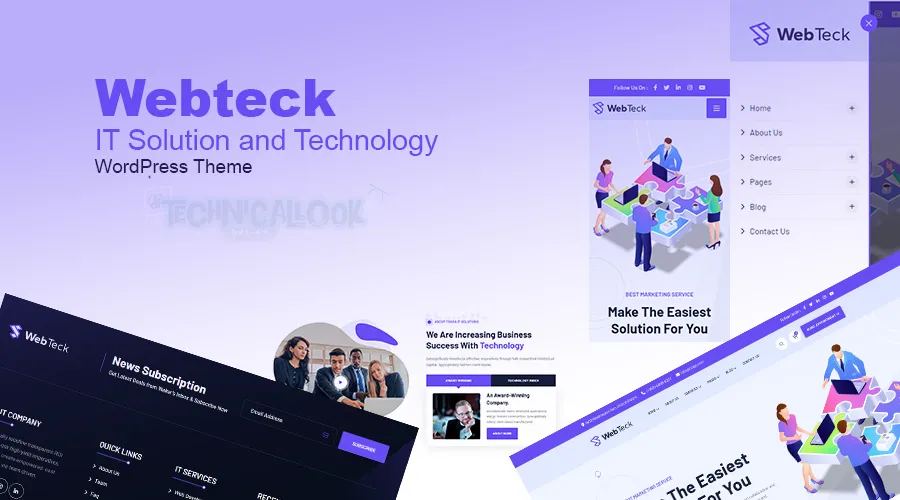 Webteck - Accountants & Corporate Wordpress Theme