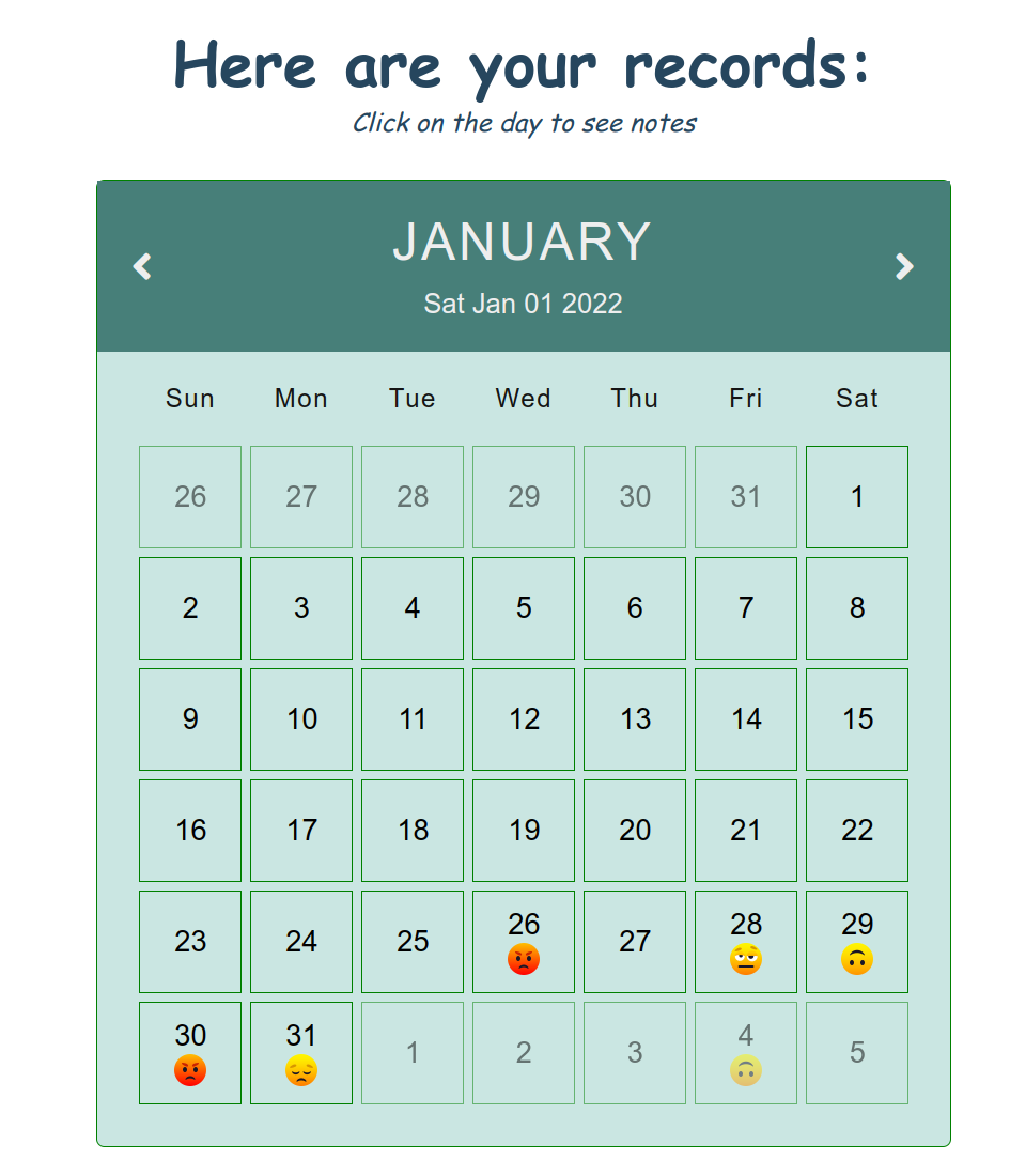 Calendar Page image