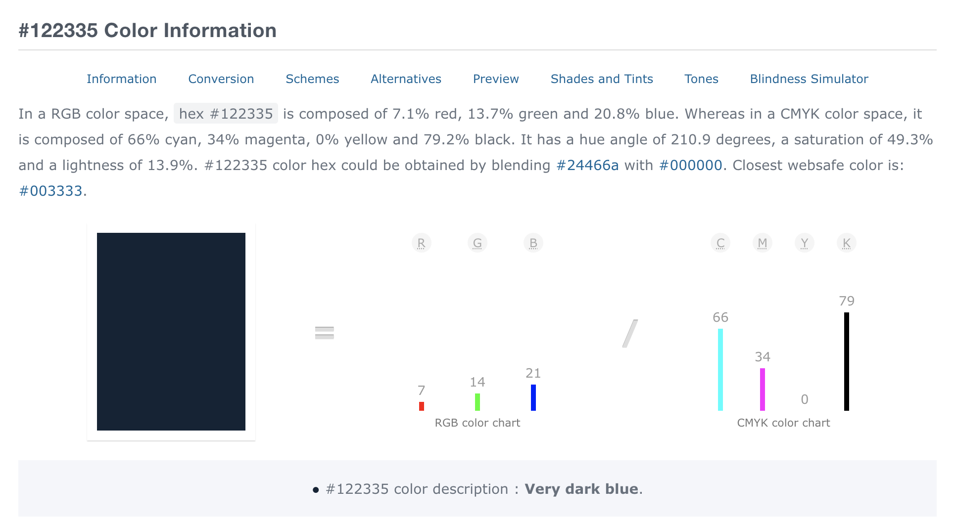 Nav/Footer Colors