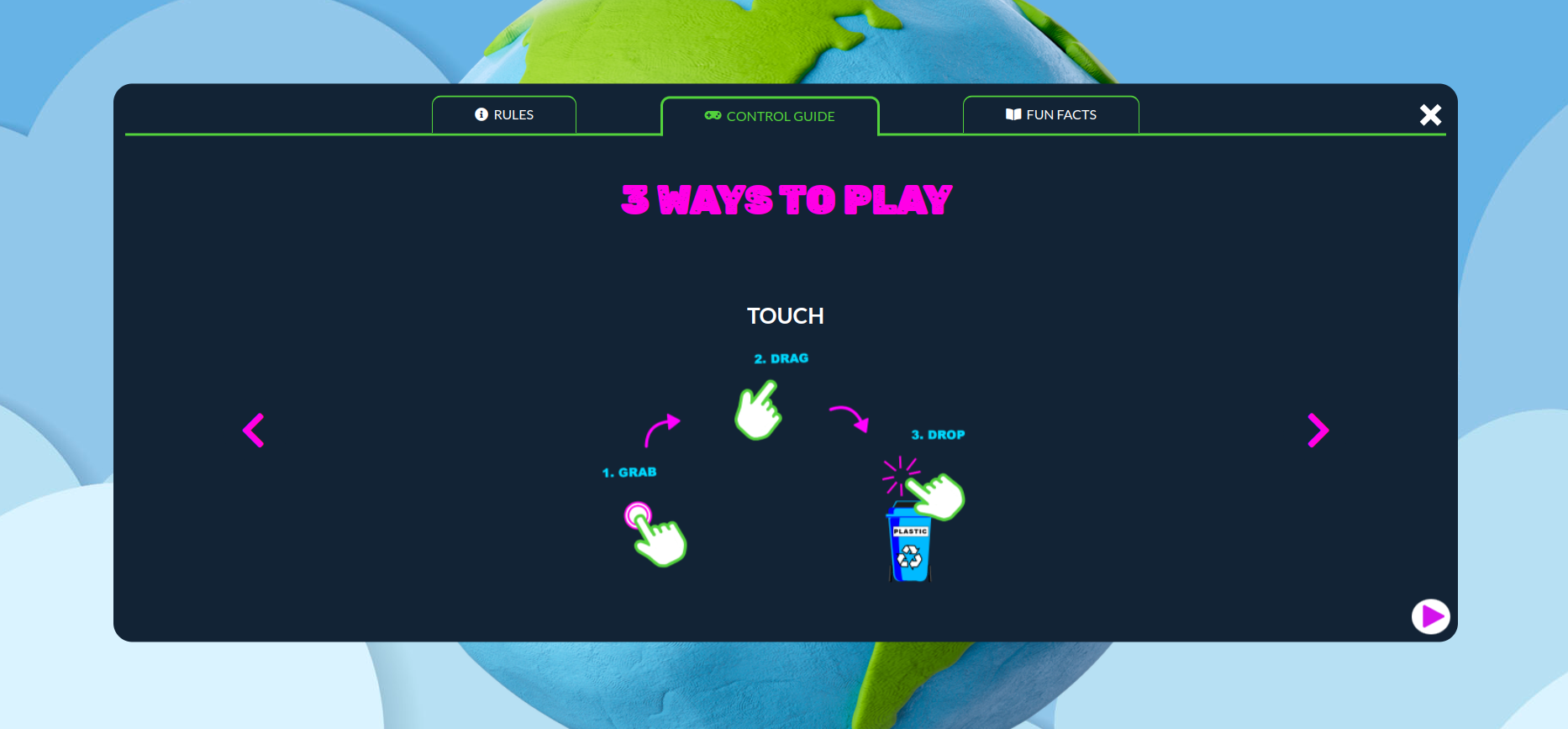 3 ways to play. Mobile