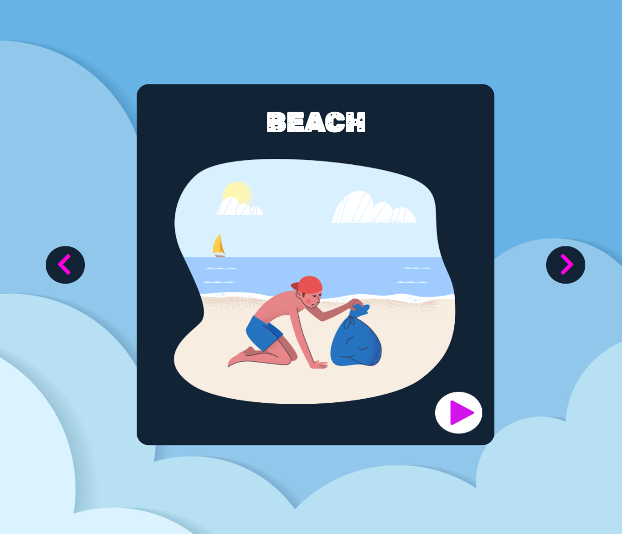 Game Arena Scenes Beach