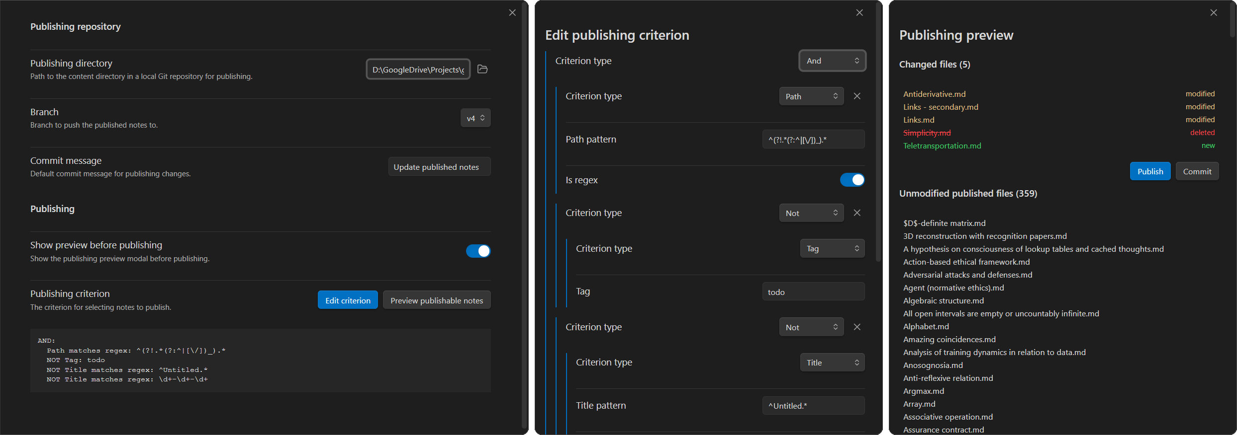 Screenshot of Plugin