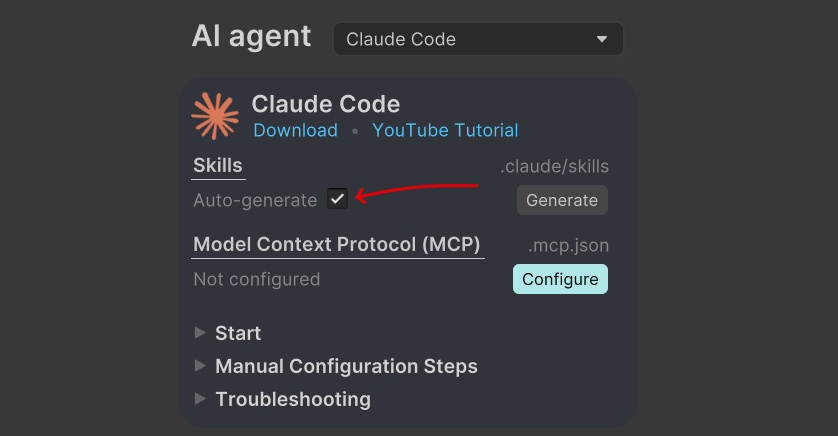 Setup AI Skills